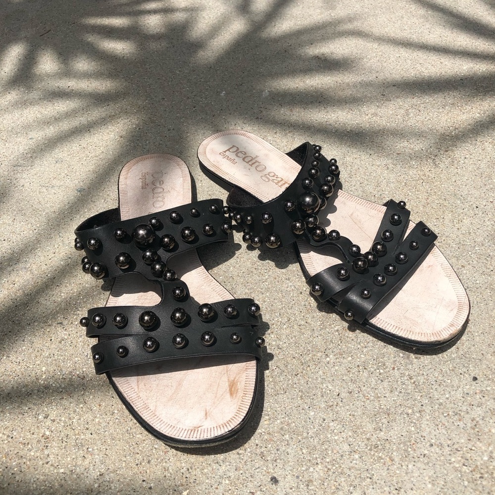 Pedro Garcia Studded Sandals